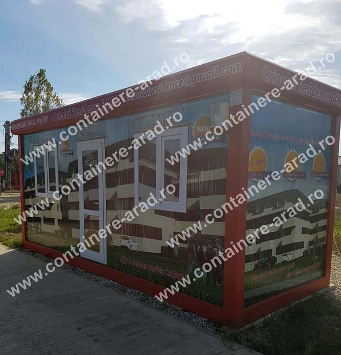 containere magazin chiosc Arad